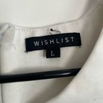 Wishlist Off White Cropped Top with lace trims. Photo 3