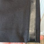 Magaschoni  NEW YORK Black Pants w/ Leather Trim, Side Zipper Size 14 NWOT #0822 Photo 1