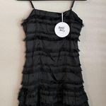 Princess Polly  Dress Molina Black Mini Size US 6 / UK 10 Party LBD Cocktail Photo 0