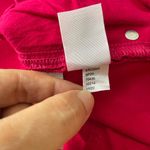 Loft High Rise Wide Leg Jeans in Magenta Dark Pink Size 6/28 Photo 8