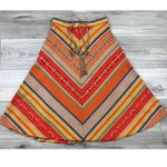Vtg‎ 70s Southwestern Aztec Navajo Western Poncho Skirt Set Fits Women's 0/2 Photo 8
