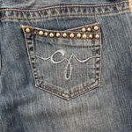 Guess Vintage Y2K Faded Low Rise Studded Pockets Slim Straight Leg Jeans Photo 6