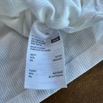 Elodie  White Ribbed Tank Top size XL NWT Photo 3