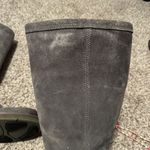 UGG  Gray High Rise Zip Up Winter Fleece Boots Woman’s Size 7 Photo 2