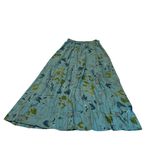 Coldwater Creek  vintage plant floral maxi skirt Photo 3