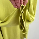 Chico's Chico’s Lime Green Women's tunic Top XLARGE Mock neck Photo 1