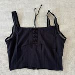 Free People She's Fancy Brami Black SMALL Photo 3