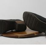 Teva Boots Womens Size 8.5 Black Foxy Ankle Boot Leather Stacked Heel 1006317 Photo 10