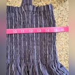 AQUA  Womens ruched smocked body peplum top size XL NWT Pullover Purple color Photo 3