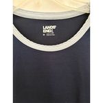 Lands' End Unisex Thermal Long Sleeve Base Layer Shirt Blue M Photo 1