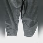 Babaton  Aritzia Women's Black Faux Vegan Leather Straight Pants Size 14 NWT Photo 12