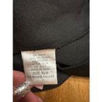 Olivia Matthews  Black Peplum Belted Sheath Dress Size 14W Photo 4