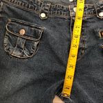 Vintage Y2K 2000s Old Navy Blue Denim Low Rise Cargo Jeans Zip Flare Bootcut Leg Size 12 #Grunge #Emo #Streetwear Measurement in pics Photo 6