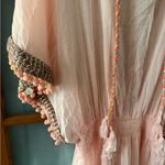 Shiraleah Blush Kaftan with Pom Photo 1