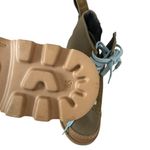 Camper Brutus Organic Cotton & Leather Boots Green 35 (US 5) Tan Photo 8