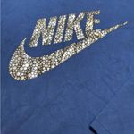 Nike Artistic Swoosh Logo Womens Pullover Medium Photo 3