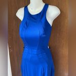 Jovani JVN  royal blue open back dress Photo 2