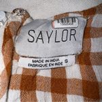 Saylor  Laken‎ Orange and White Jumpsuit with Tie-Front Detail Size S Photo 5