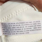 Auden Lightly Lined Balconette Coverage Underwire Bra White 42F NEW Size undefined Photo 5