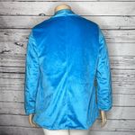 Zanzea Collection NWT Size XL Blue Soft Fabric Decorative Button Blazer Jacket Photo 3