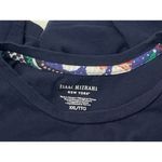 Isaac Mizrahi  New York Women’s Long Sleeve Pocket T Shirt Navy Size XXL Photo 2