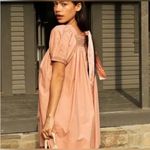 DÔEN Earhart Mini Dress Petal Pink (Dôen Colorway Name) Size Medium – Rare Photo 3