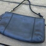 Coach Y2K Black Leather Mini Bag Shoulder Bag Purse Wristlet Photo 4