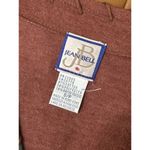 Jean Bell Colorblock Button Front Funky Arsty Vintage Vest Women’s Small Red Photo 4