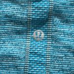Lululemon Athletica Teal Striped Long Sleeve Top Swiftly Tech Crewneck Photo 6