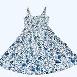 Divided White and Blue  By H&M Floral Dress Photo 0