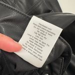 Judy Blue  Faux Leather Tummy Control High Rise Straight Pants Black Size 14W NWT Photo 8