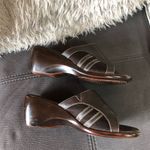 Aerosoles  Brown Leather Mules Size 8.5W Photo 3