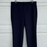 Banana Republic Womens Pants Slacks Navy Blue Avery Scallop Hem Ankle Size 14 Photo 2
