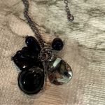 C Est.1946 Fashion Silver Tone Cluster Charm Pendant Statement Necklace Photo 1