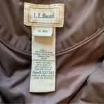 L.L.Bean Brown Quilted Puffer Down Jacket Size XL Long Madi Length Photo 10