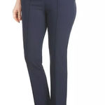 Hilary Radley  Dark Blue Pull On Trouser Pants Size Small Photo 0