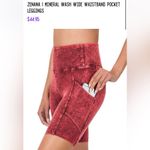 Zenana Outfitters NEW! Plus Size Mineral Wash Biker Shorts w/ Pockets 2X Waist 16-19” Photo 1
