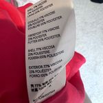 Free People  Mara Shimmer Puff Sleeves Dress Hot Pink - size small Photo 10