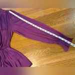Strut & Bolt Tiered satin maxi dress in Purple Photo 8