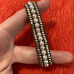 American Eagle 'AEO' Outfitters Faux Pearl Beaded Wrap Bracelet Photo 3
