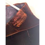 Liz Claiborne Vintage Burgundy Velvet Skirt Womens 10 Pencil A-Line Academia Photo 8