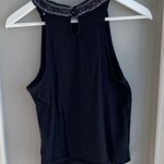 Free People  Beaded High Neck Tank Top Photo 2