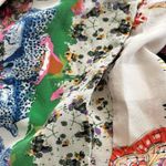 Zadig & Voltaire  Saturne mixed print silk shorts with a lace trim Size 38 Photo 7