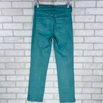 Veronica Beard High Ryleigh High Rise Slim Straight Jeans in Teal Size 26 Photo 5