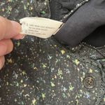 HYS long sleeve cottagecore heavy weight black dress/robe lined with ruffle trim Size L Photo 3