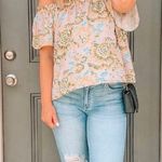 Tracy Reese Floral Off The Shoulder Top Photo 3