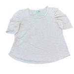 Liverpool Womens  Pink Gathered Peasant Short‎ Sleeve T-Shirt Large Photo 7