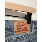 Levi's Womens Wedgie Denim Shorts Cuffed High Rise Button Fly Size 31 Photo 3