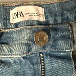 ZARA  Distressed Blue Jean Shorts Photo 2
