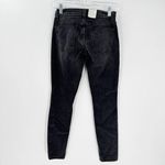 Current/Elliott Current/Elliot Faded Black The Stiletto Jeweled Knee Jeans Women's 23 Photo 6